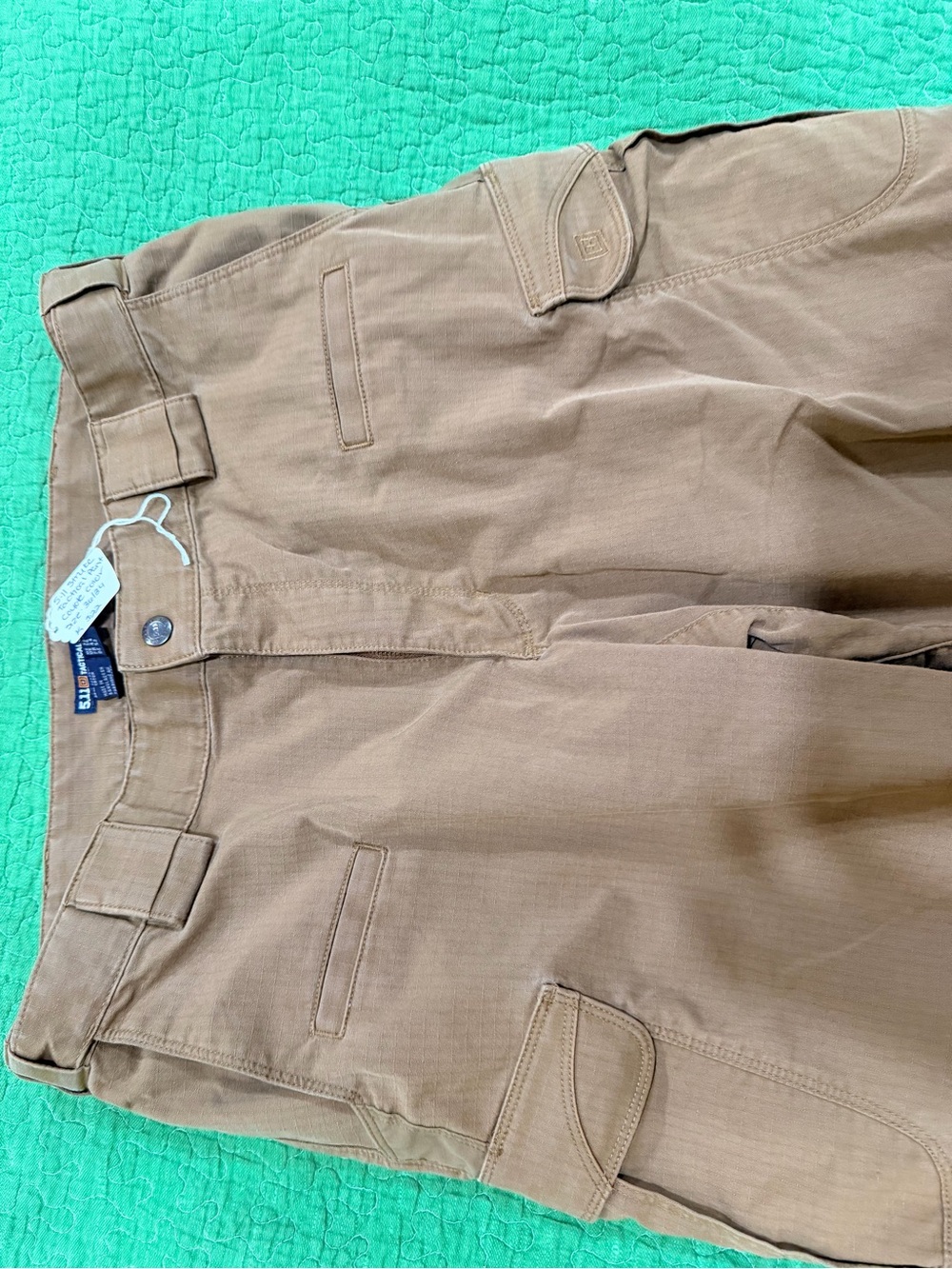 5.11 Stryke Tactical Men's Cargo Pants - Coyote color - Picture 4 of 5
